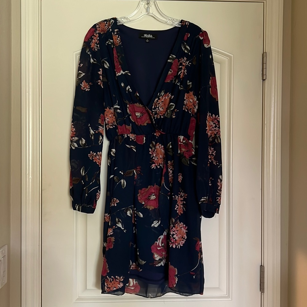 Lulu’s floral long sleeve dress
